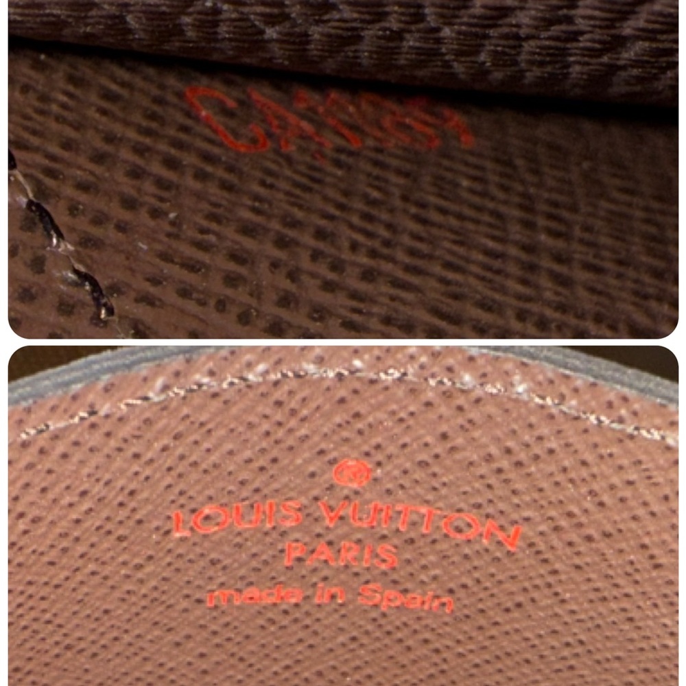 Authentic Louis Vuitton Damier Ebene Card Holder - Picture 11 of 16